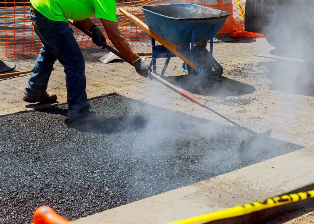 #8. Paving, surfacing, and tamping equipment operators